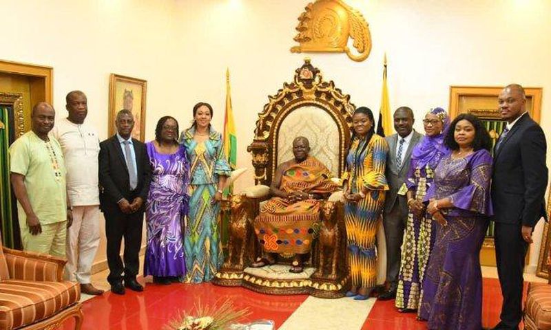 EC at Manhyia Palace