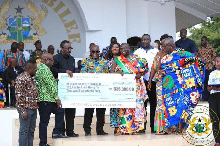 58-year-old Charles Gyamfi is 2019 National Best Farmer