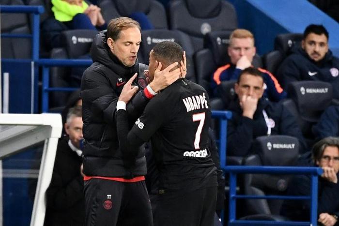 PSG coach Thomas Tuchel has tried to play down his very visible spat with Kylian Mbappe during the Ligue 1 leaders' weekend win over Montpellier