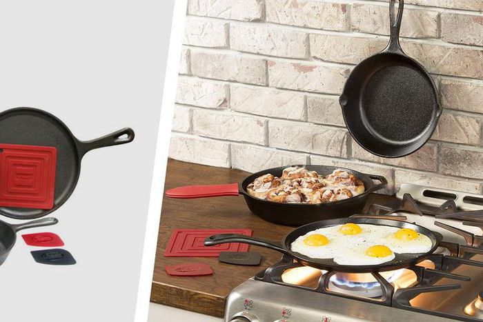 Save Big on This Top-Rated Cast-Iron Skillet Set