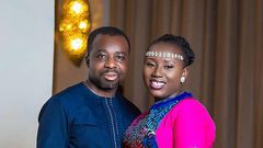 Diana Hamilton and her husband, Okoi Hamilton