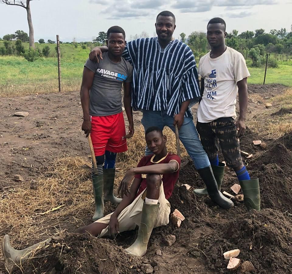 In addition to being an actor and politician, John Dumelo is also a farmer