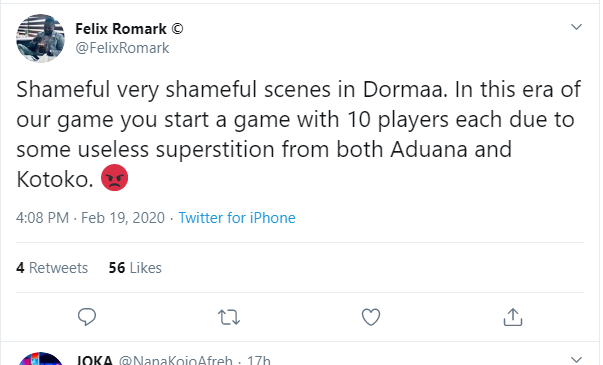 Fans slam Aduana Stars and Kotoko