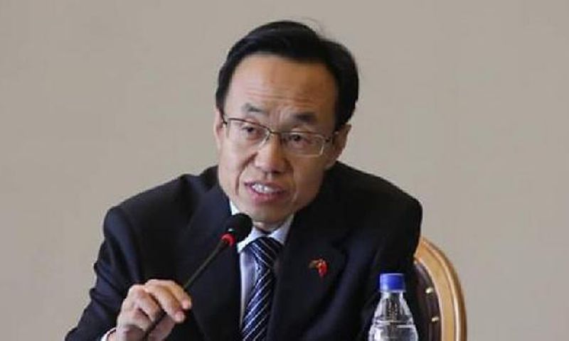 Shi Ting Wang, Chinese Ambassador to Ghana