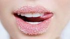 A mix of sugar and olive oil work perfectly to exfoliate the lips