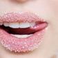 A mix of sugar and olive oil work perfectly to exfoliate the lips