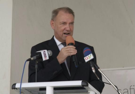 Ambassador of the Kingdom of Netherlands to Ghana, Ron Strikker