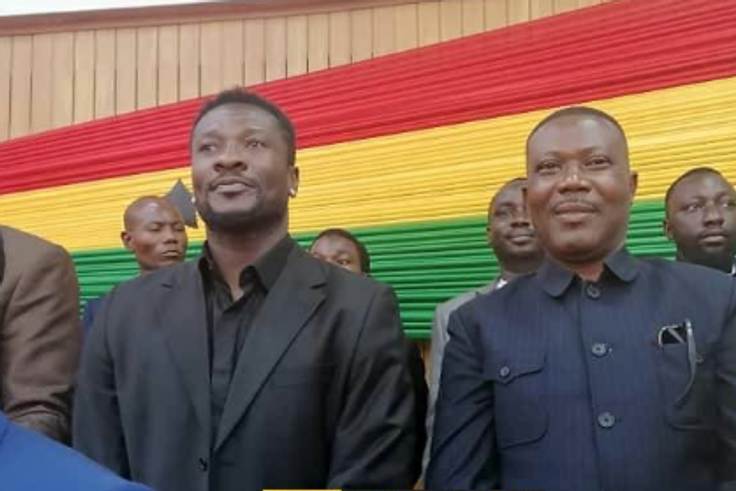 Asamoah Gyan in Parliament for Akufo-Addo’s State of the Nation Address