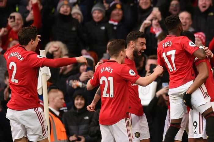 Manchester United completed a league double over Manchester City for the first time in 10 years