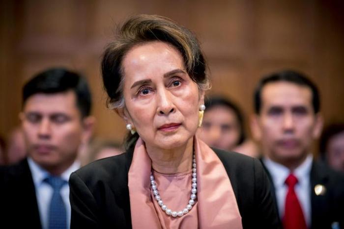 Myanmar's State Counsellor Aung San Suu Kyi defended Myanmar's treatment of the Rohingya at the International Court of Justice
