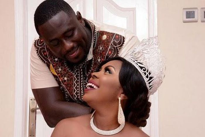 Afia Schwarzenegger and ex husband Lawrence Abrokwah