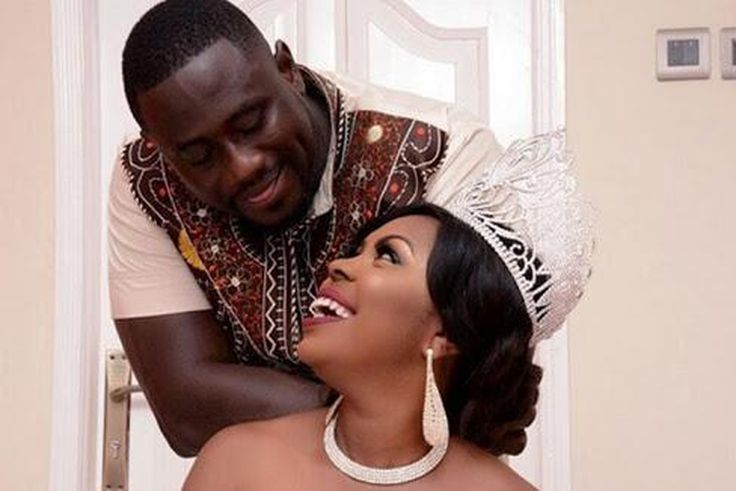 Afia Schwarzenegger and ex husband Lawrence Abrokwah