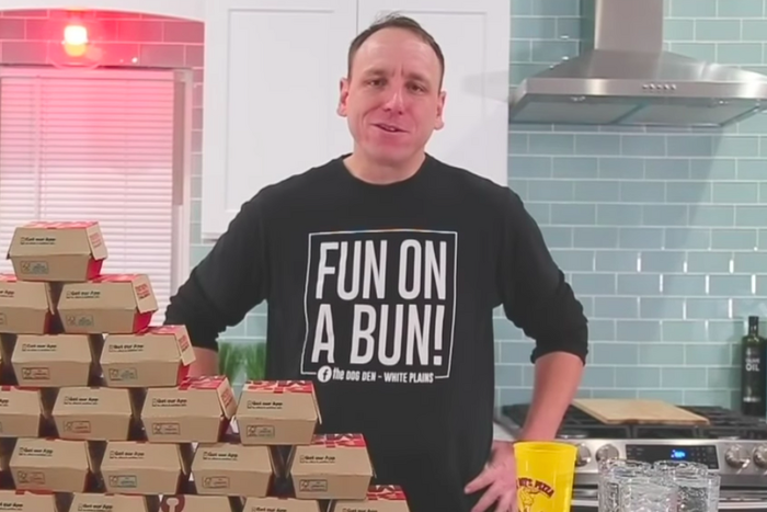 Joey Chestnut Broke the Record for Eating Big Macs