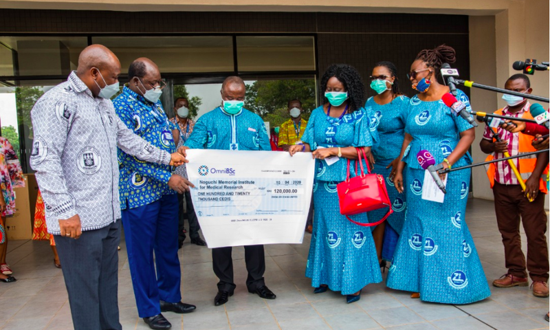 Zoomlion donates $20,000 to Noguchi to help fight COVID-19