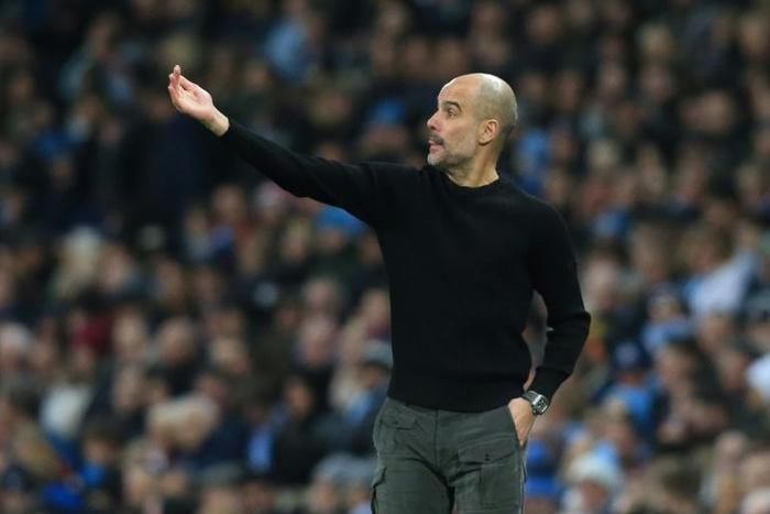 Leading the way - Manchester City manager Pep Guardiola