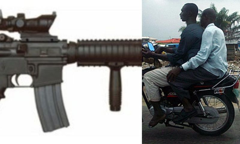 Hot-blooded soldier shoots Okada rider to death for parking at a restricted location