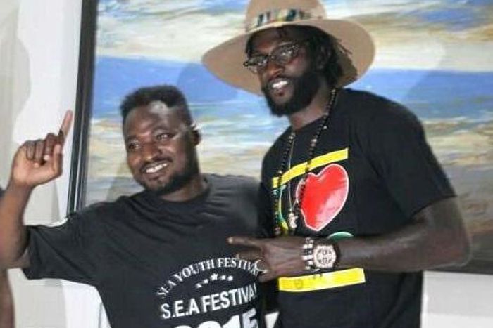 How Funny Face met Adebayor