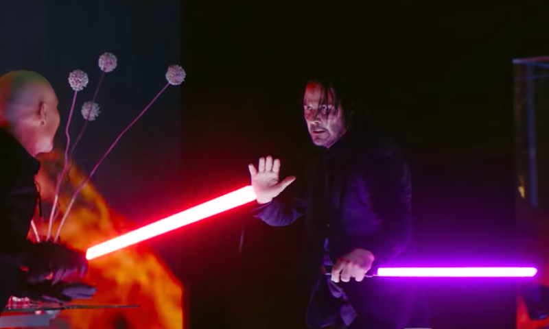'John Wick' Is Even Cooler With Lightsabers