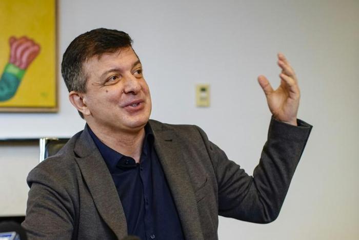 Performance artist David Datuna said his eating of a banana from Maurizio Cattelan's work which sold for $120,000 was "the first time one artist eats art of another artist"