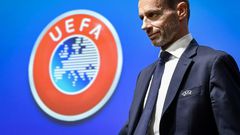 UEFA president Aleksander Ceferin admits that a new report "highlights a number of threats" to European football