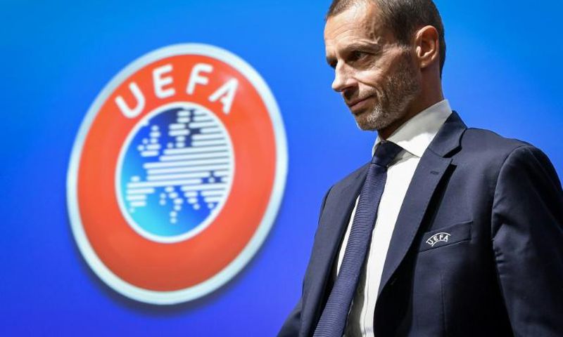 UEFA president Aleksander Ceferin admits that a new report "highlights a number of threats" to European football
