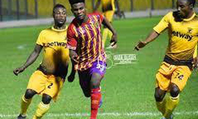 Hearts vs AshGold