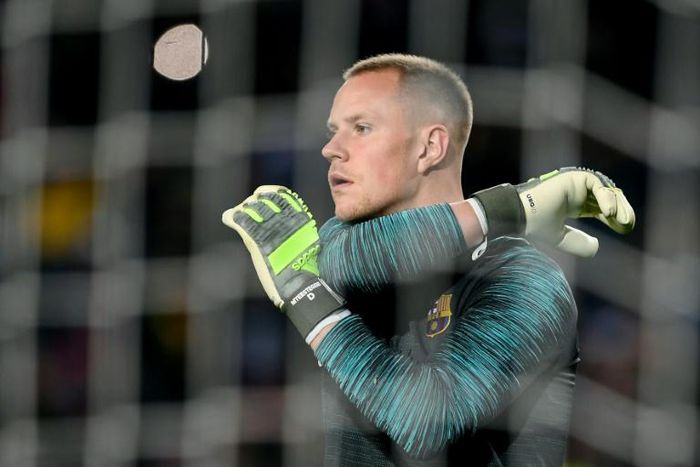 Barcelona goalkeeper Marc-Andre ter Stegen made a mistake in their 2-2 draw with Real Sociedad on Saturday.