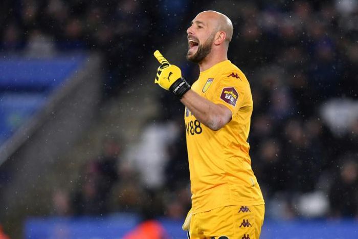 Spanish goalkeeper Pepe Reina joined Aston Villa on loan from AC Milan in January