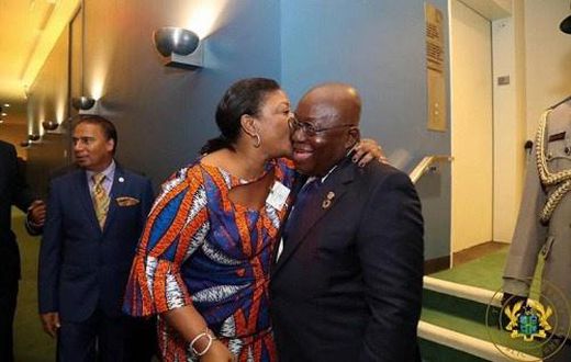 Akufo Addo and wife, Rebecca