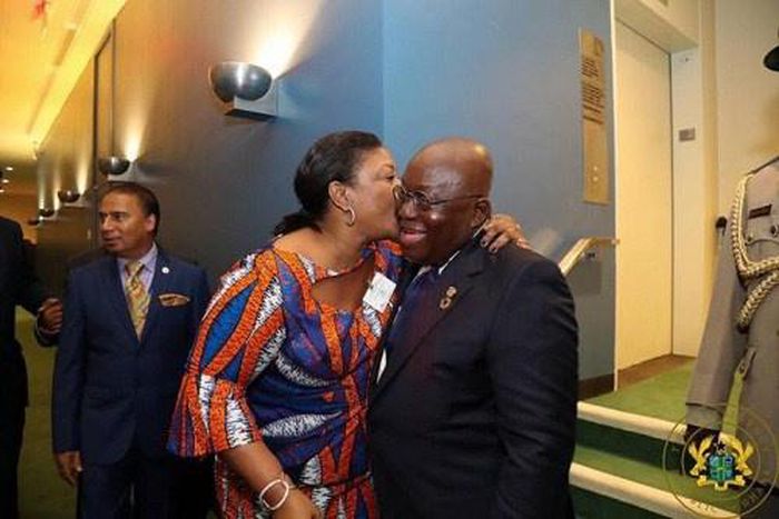 Akufo Addo and wife, Rebecca