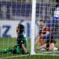 Al Hilal's Bafetimbi Gomis  celebrates after scoring the opener