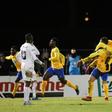 Minnows Epinal celebrate their second goal from Jean-Philippe Krass