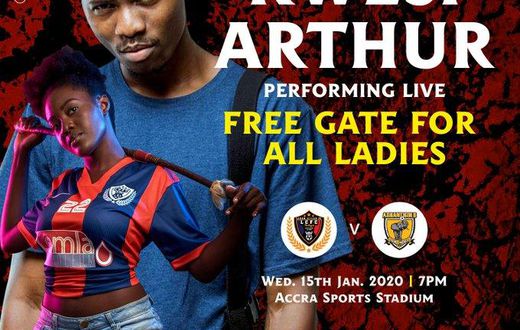 After Shatta Wale, Legon Cities capture Kwesi Arthur to perform during Ash. Gold game