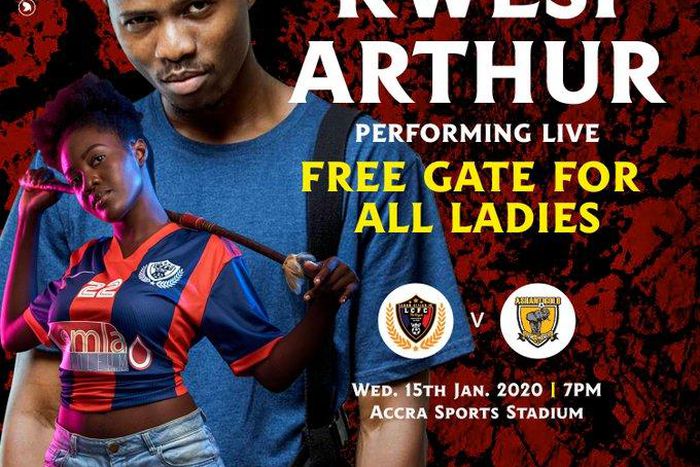 After Shatta Wale, Legon Cities capture Kwesi Arthur to perform during Ash. Gold game