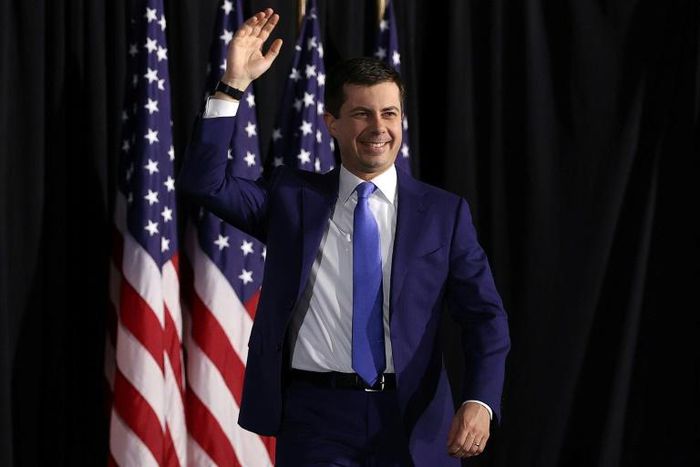 Democratic presidential candidate Pete Buttigieg claimed victory in Iowa although results have not yet been released