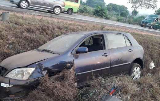 Accident on Tema motorway