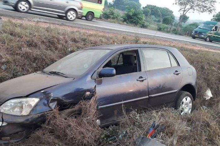 Accident on Tema motorway