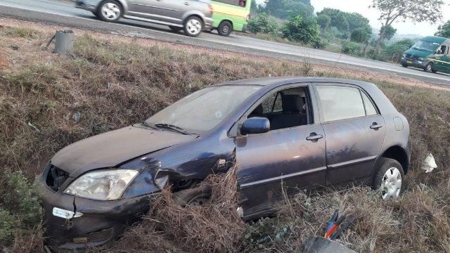 Accident on Tema motorway