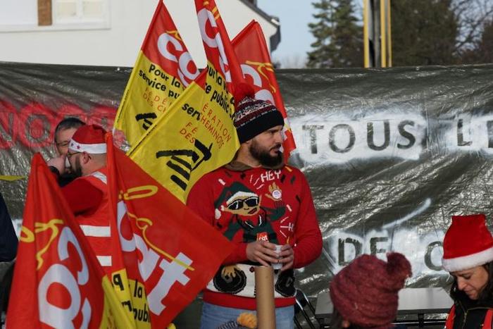 Unions are protesting the government's plan to reform France's pension system