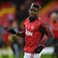 Manchester United midfielder Paul Pogba warms up before the Premier League against Watford