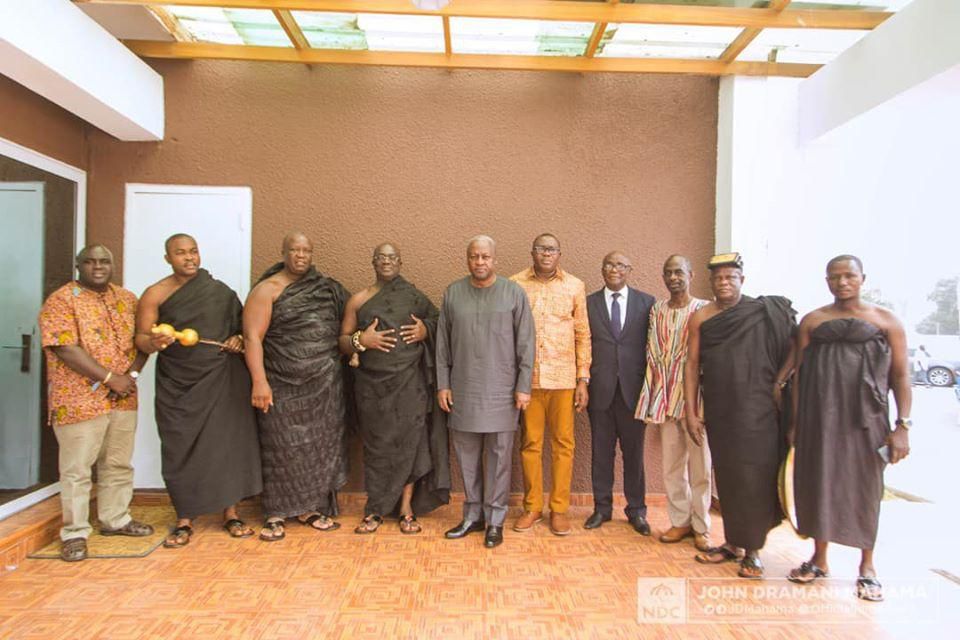 Mahama pays tribute to Barimah Nana Akwasi Agyemang