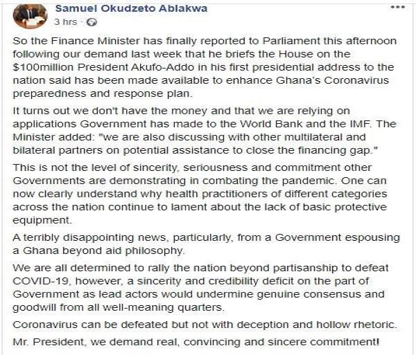 Okudzeto Ablakwa rant