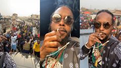 Fans want Popcaan arrested for smoking in public