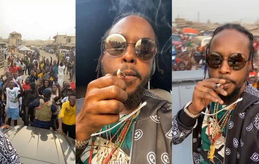Fans want Popcaan arrested for smoking in public