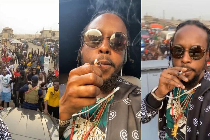 Fans want Popcaan arrested for smoking in public