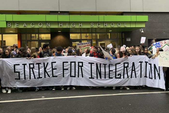 Beacon High School Is Half White. That's Why Students Walked Out.