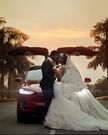 Kennedy and Tracy's Tesla wedding shoot