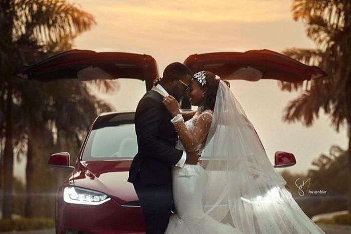 Kennedy and Tracy's Tesla wedding shoot