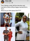 Reverend Sister quits her religious profession to marry a police officer