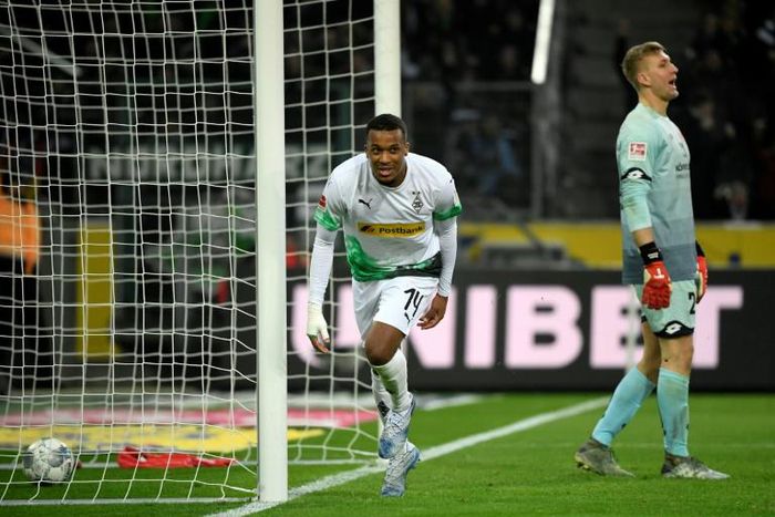 Alassane Plea is Borussia Moenchengladbach's top goal scorer in the league this season